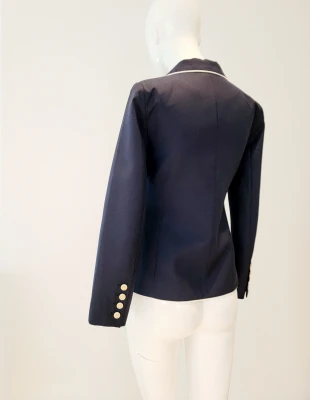 Taillierter Gucci Blazer im Marine-Stil | LOOP-Marktplatz