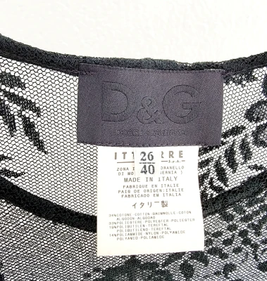 Transparentes Tüllkleid von D&G | LOOP Marketplace