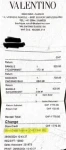 Store Credit/ Gutschein Boutique Valentino