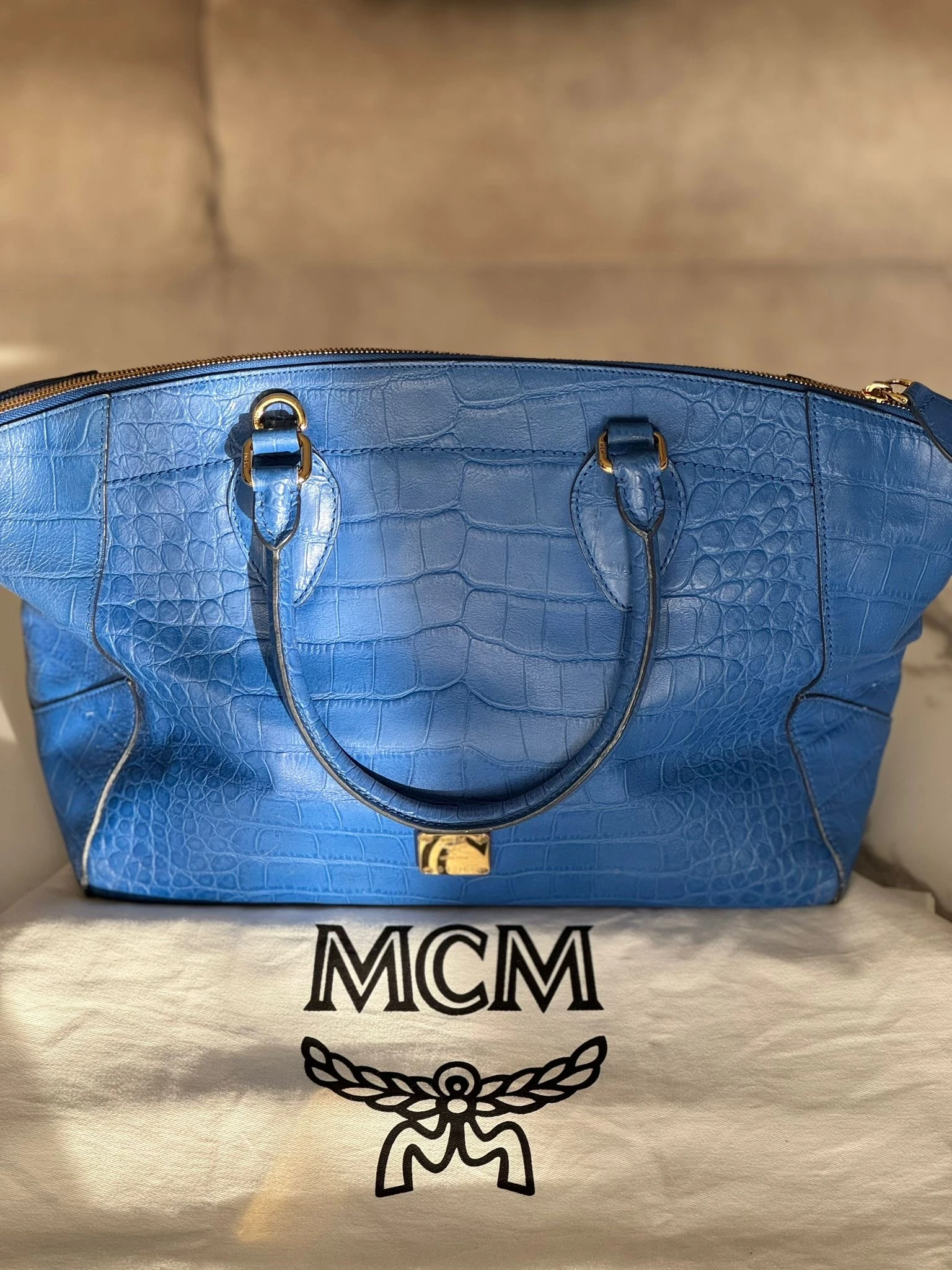 Geräumige MCM Tasche | LOOP Marketplace