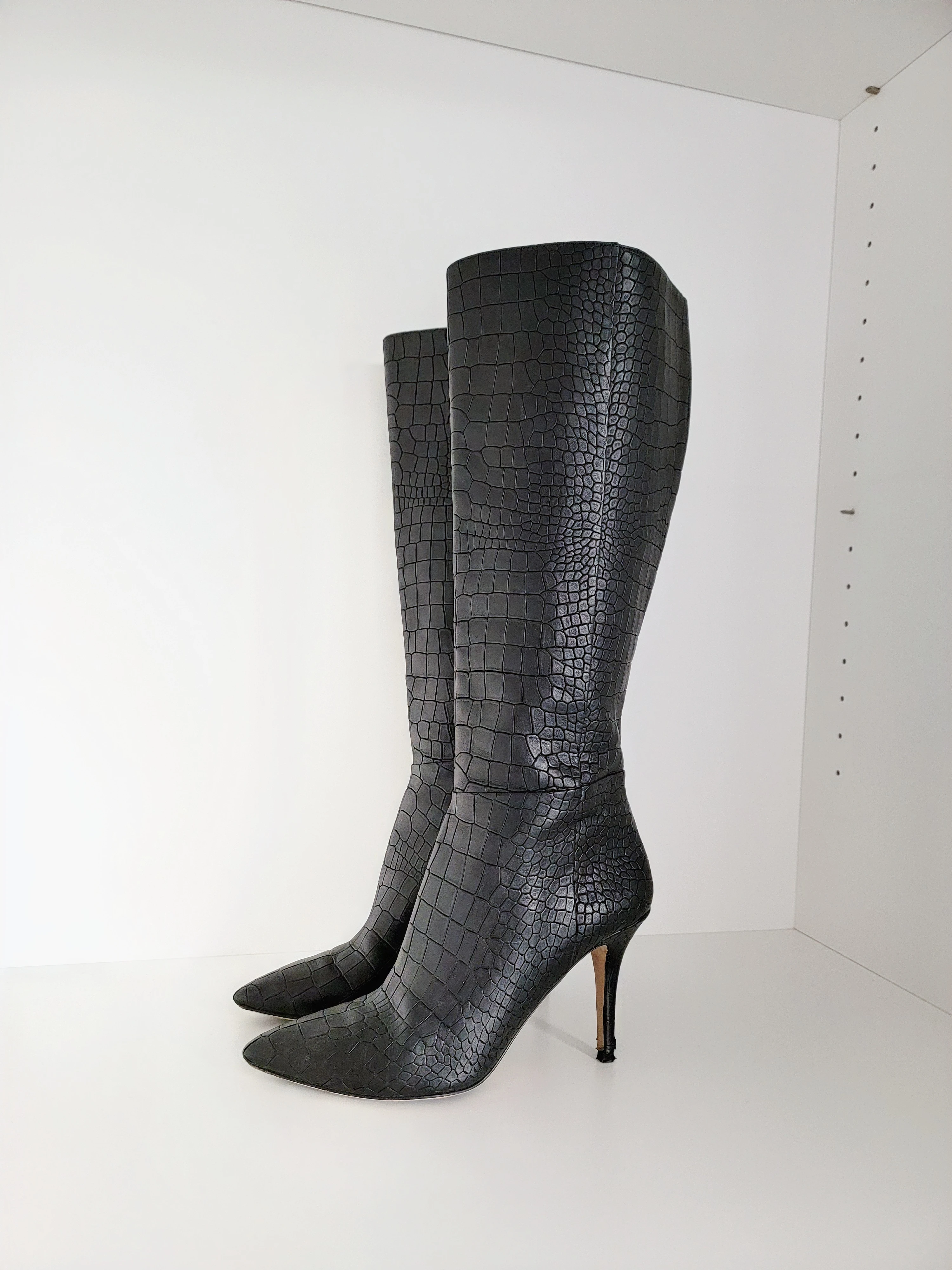 Hugo Boss Stiefel mit Kroko- Prägung | LOOP Marketplace