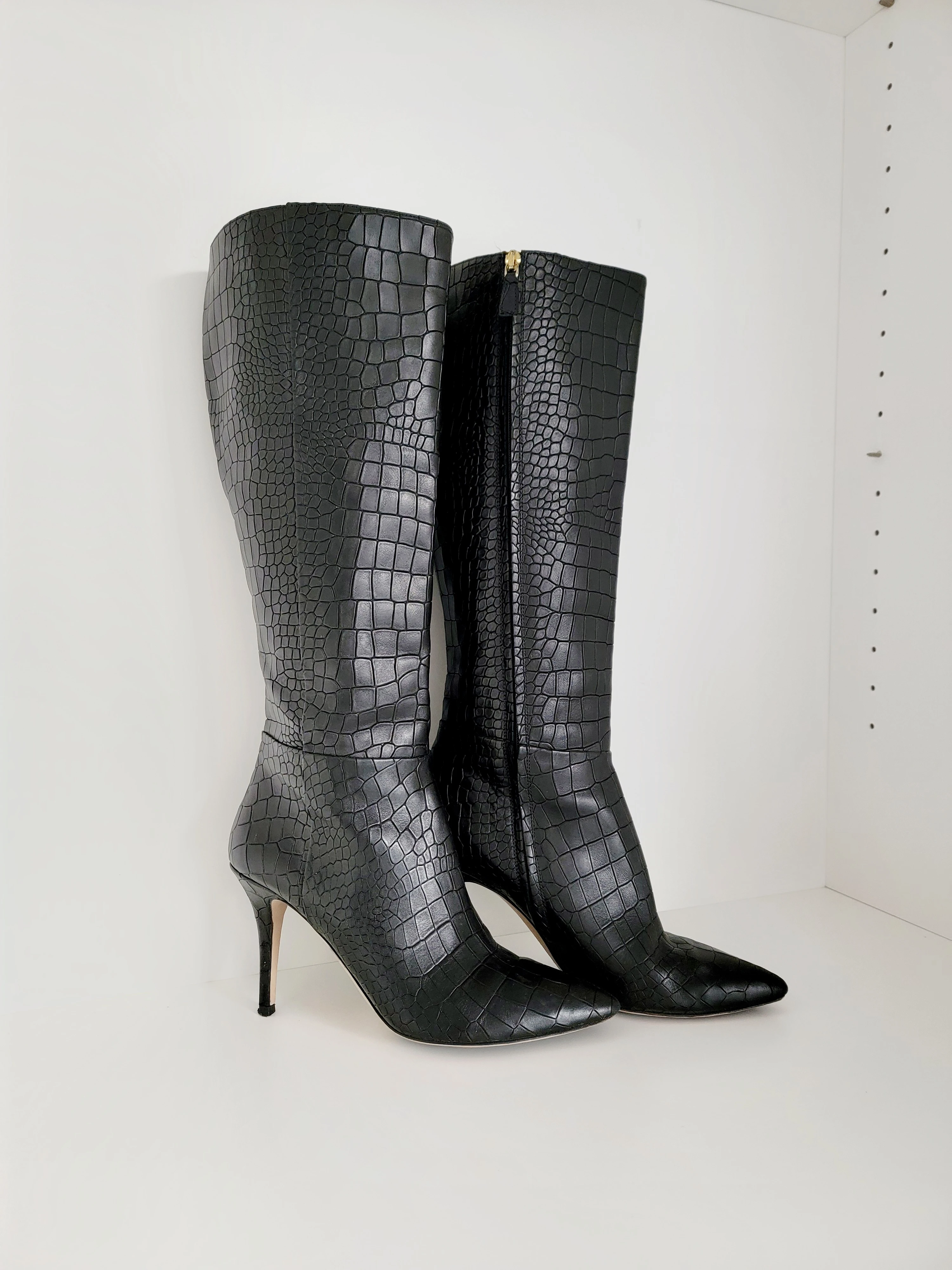 Hugo Boss Stiefel mit Kroko- Prägung | LOOP-Marktplatz