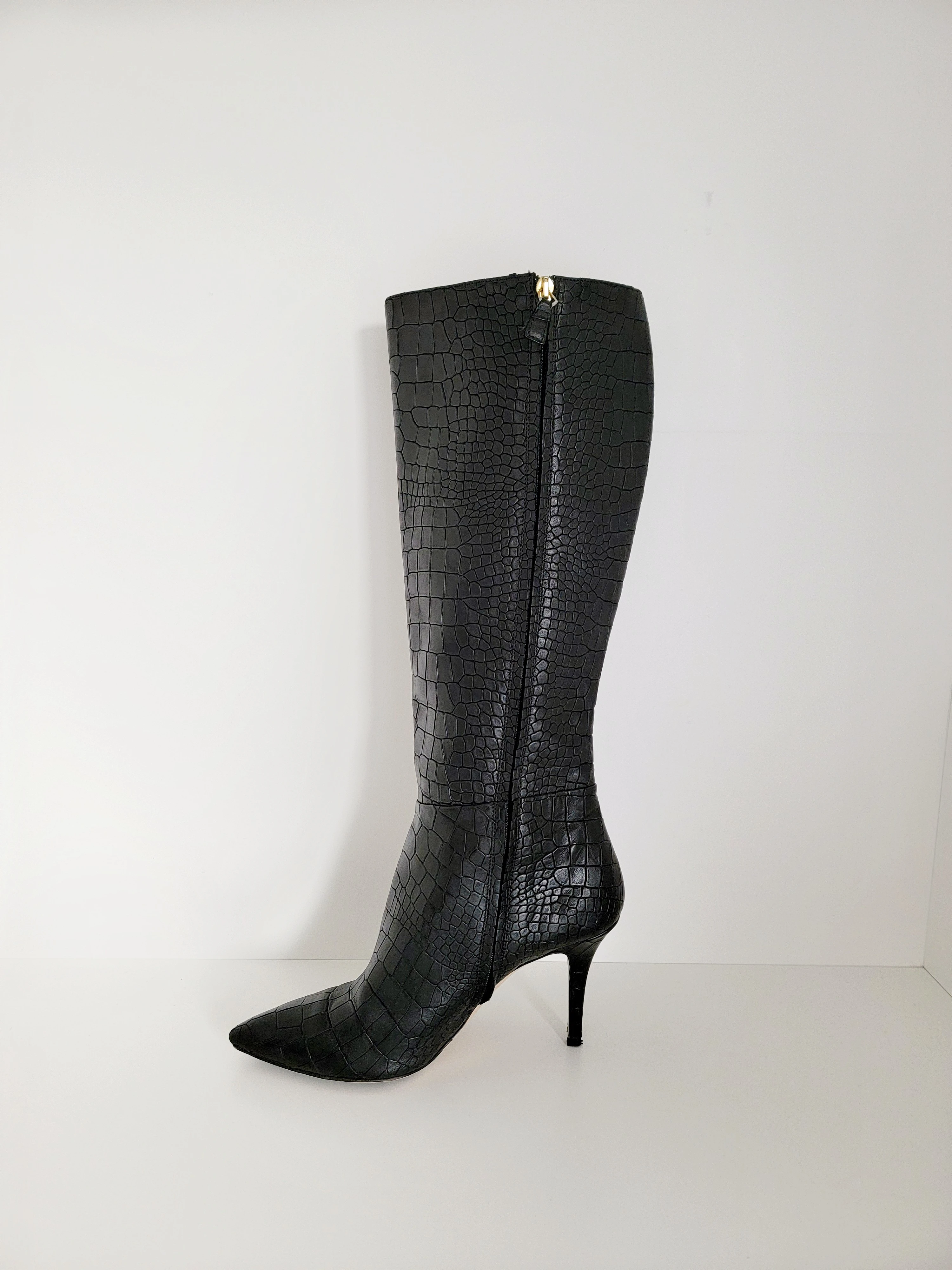 Hugo Boss Stiefel mit Kroko- Prägung | LOOP-Marktplatz