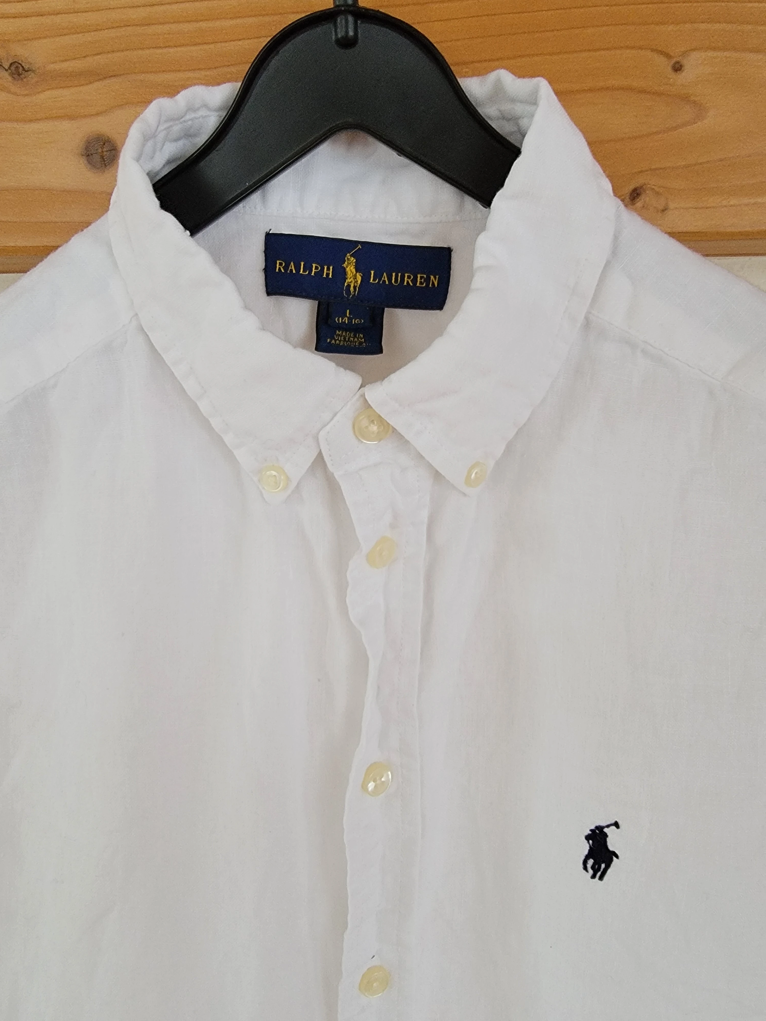 Ralph Lauren Polo Leinenhemd | LOOP-Marktplatz