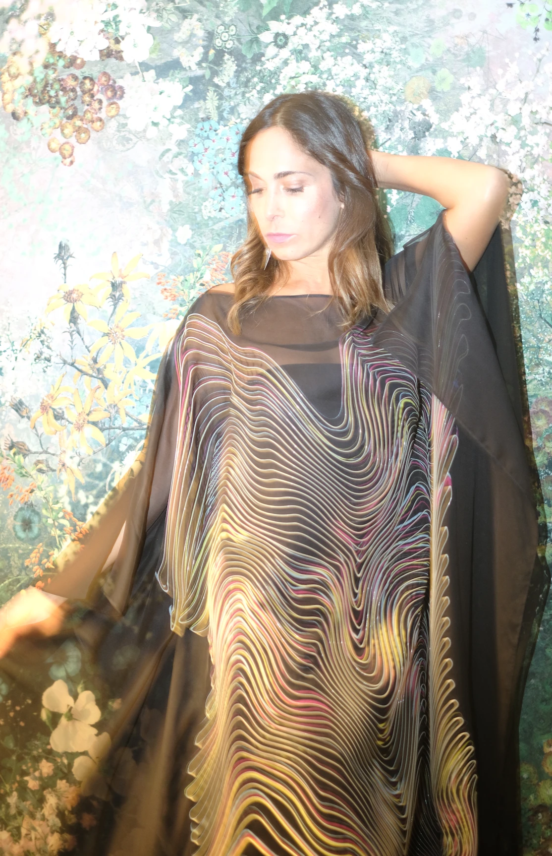 LIEU STAEHELIN  Seiden Kaftan | LOOP-Marktplatz