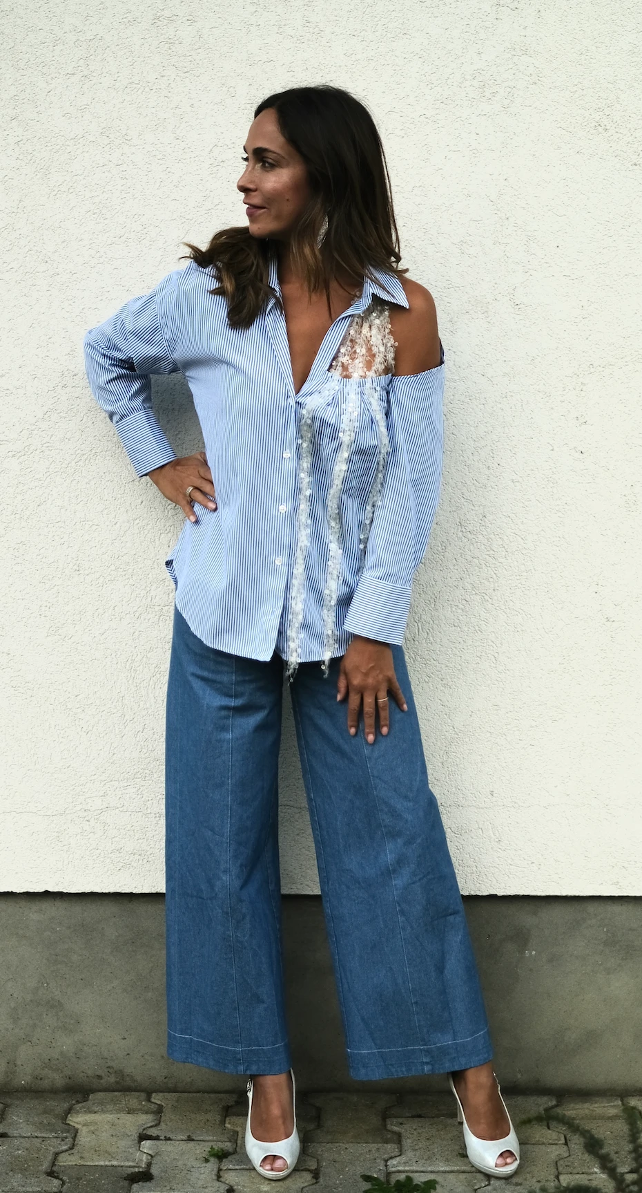 LIEU STAEHELIN  Bluse mit Pailletten | LOOP-Marktplatz