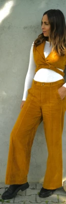 LIEU STAEHELIN  Hose aus Cord | LOOP-Marktplatz