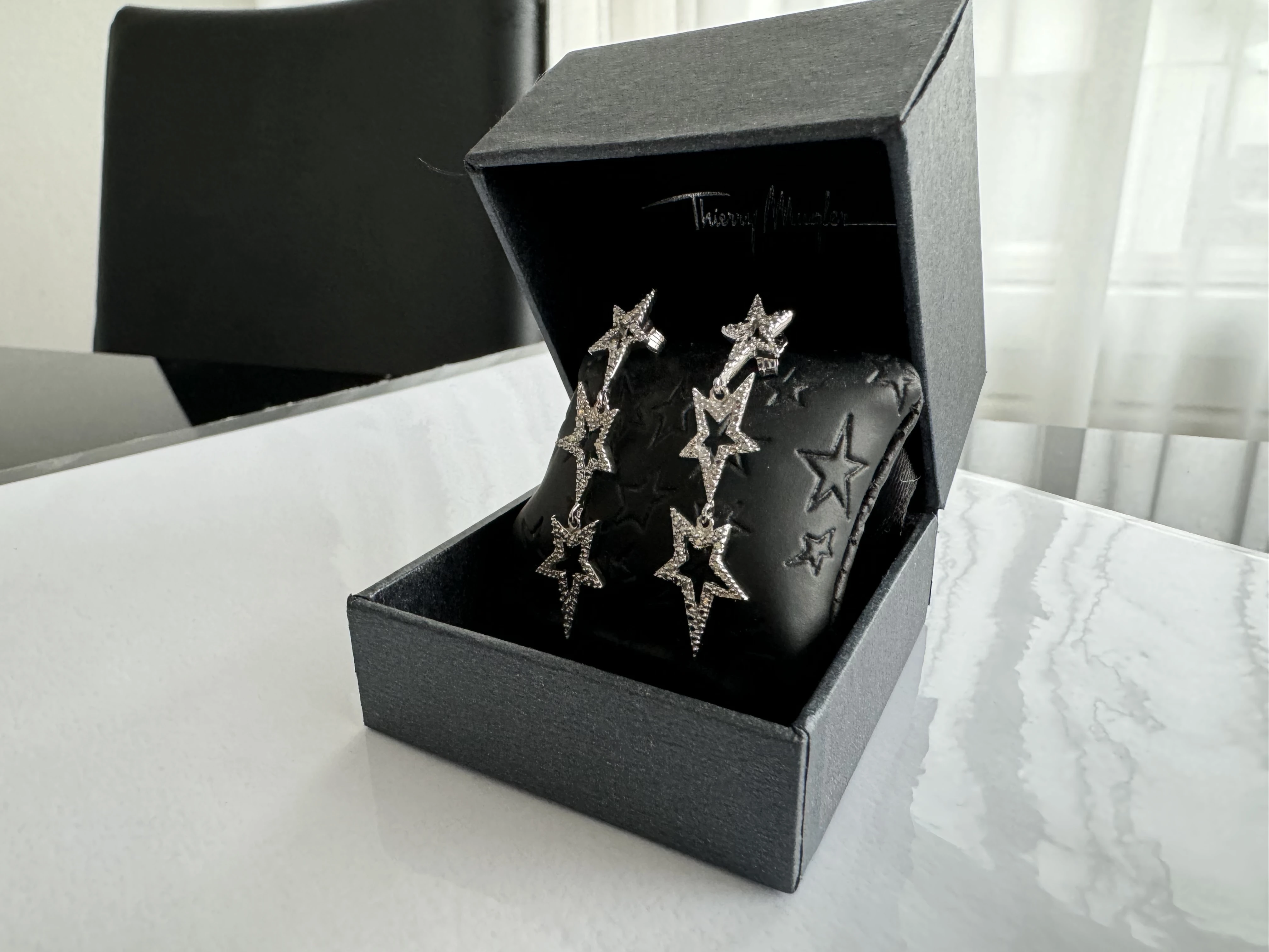 Thierry Mugler Silber Ohrringe | LOOP Marketplace