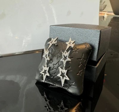 Thierry Mugler Silber Ohrringe | LOOP Marketplace