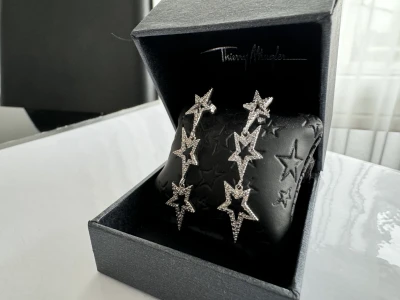 Thierry Mugler Silber Ohrringe | LOOP Marketplace