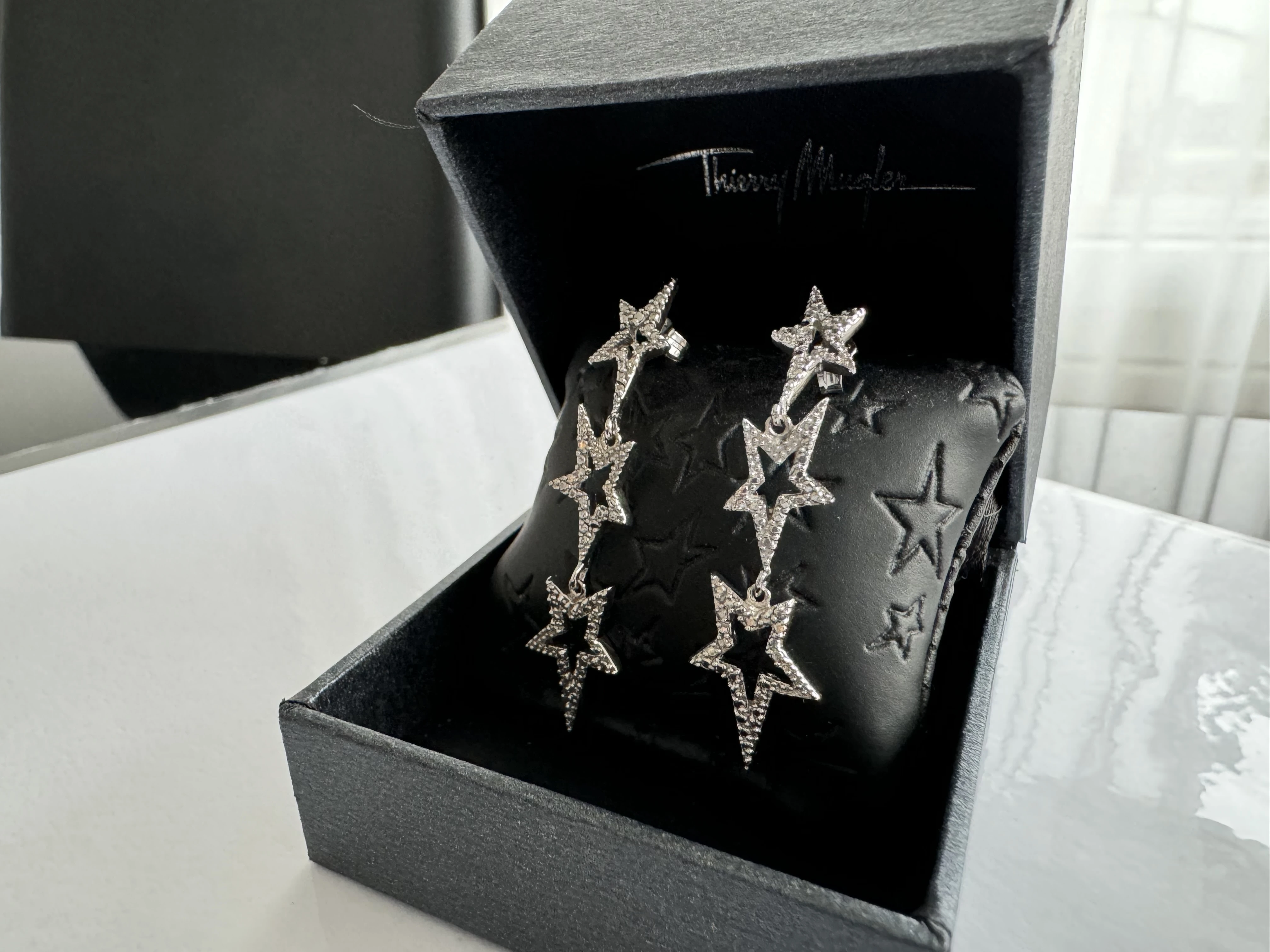 Thierry Mugler Silber Ohrringe | LOOP Marketplace