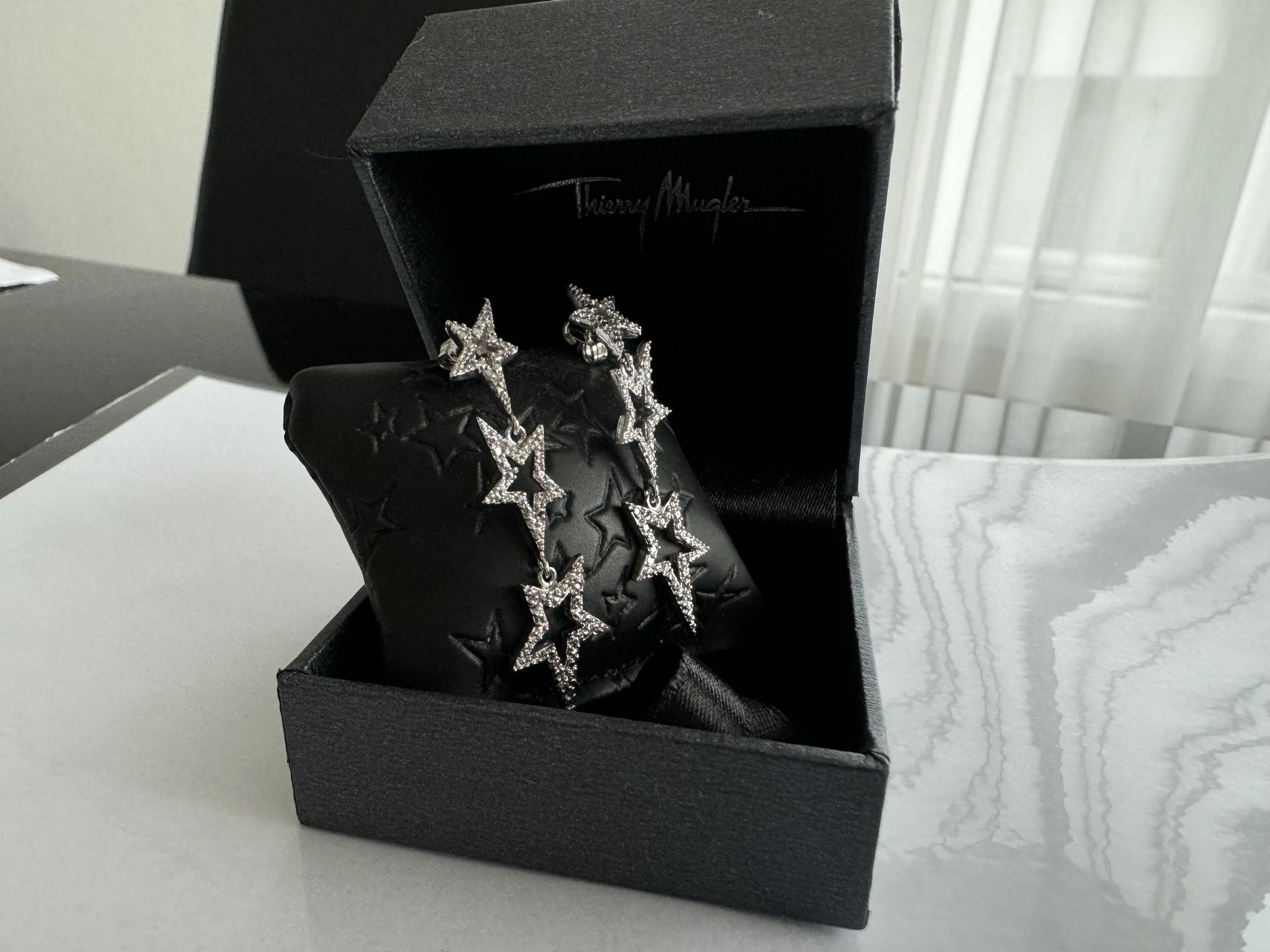 Thierry Mugler Silber Ohrringe | LOOP Marketplace