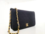 Chanel Vintage Full Flap Jersey