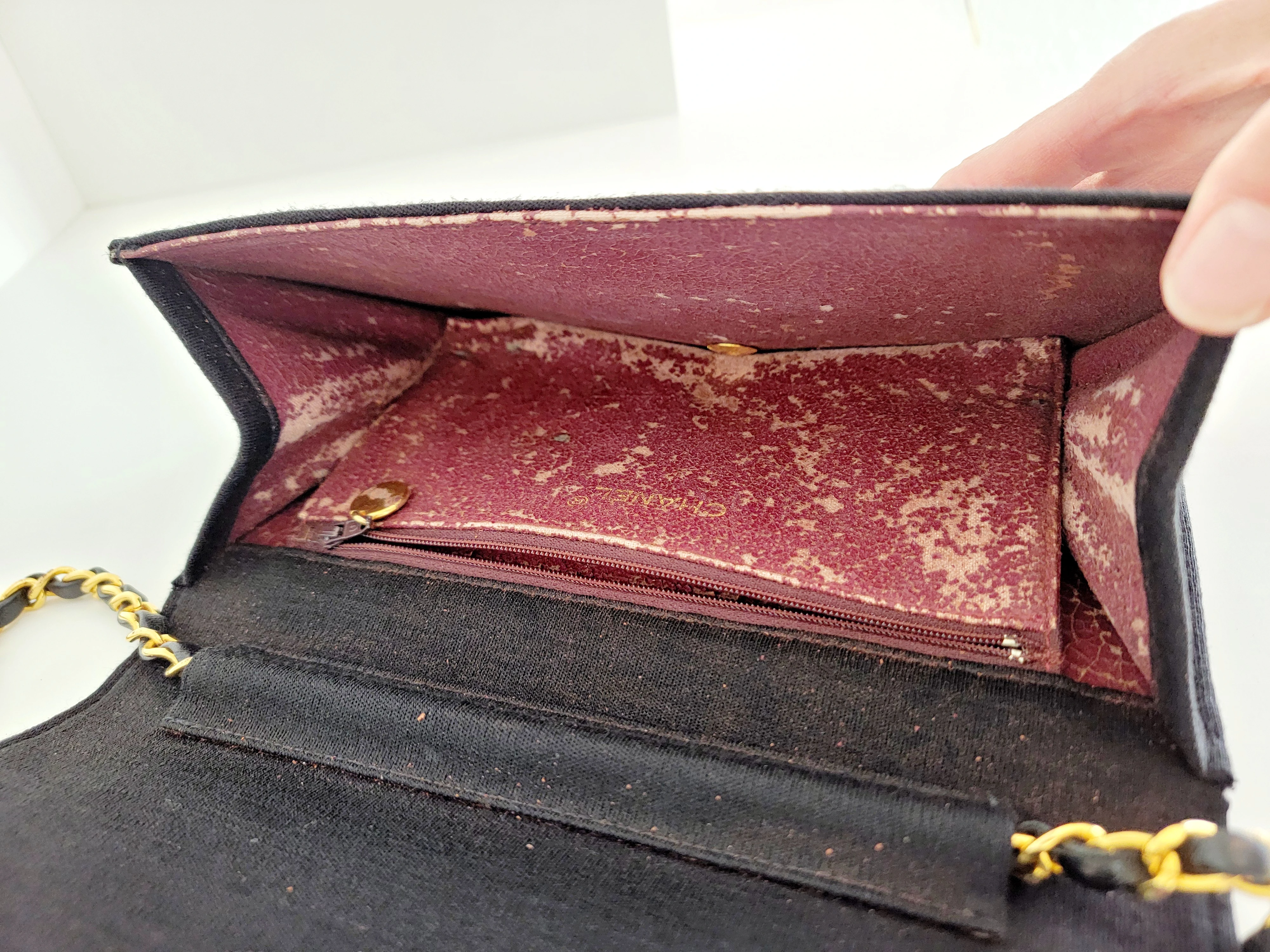 Chanel Vintage Full Flap Jersey | LOOP Marketplace