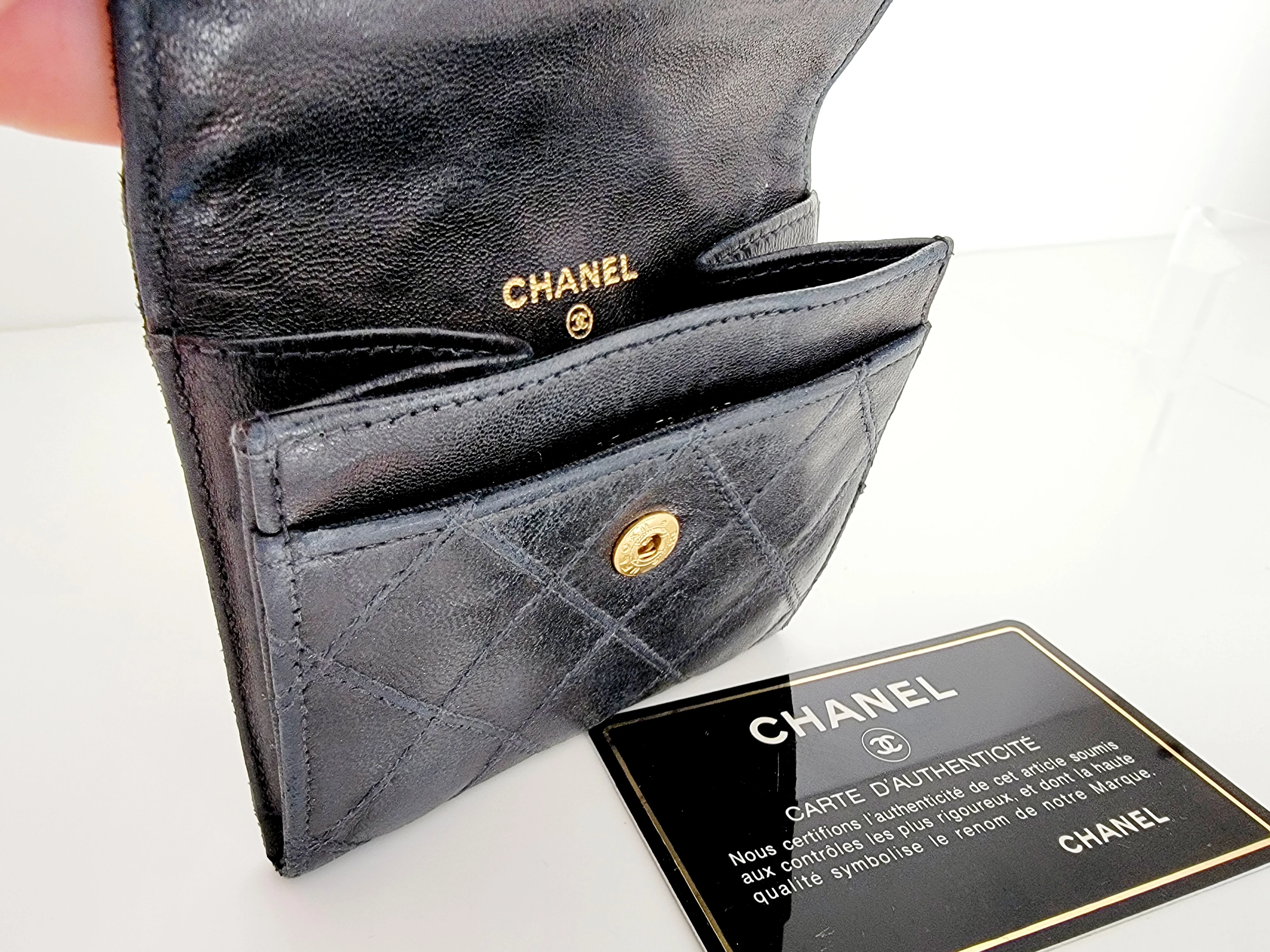 Chanel Vintage Portemonnaie/Kartenhalter | LOOP Marketplace