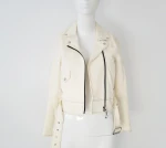 SANDRO Biker-Jacke aus Leder