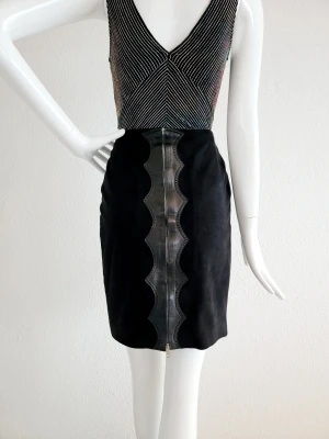 Alaïa Vintage Leder-Jupe 80er | LOOP Marketplace