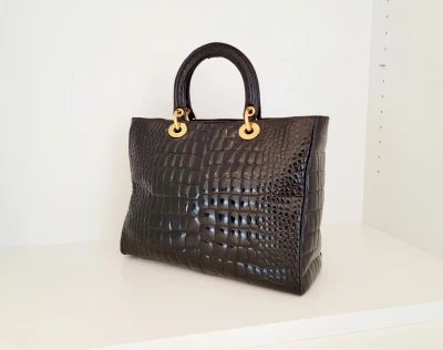 Christian Dior Large Lady Alligator | LOOP-Marktplatz