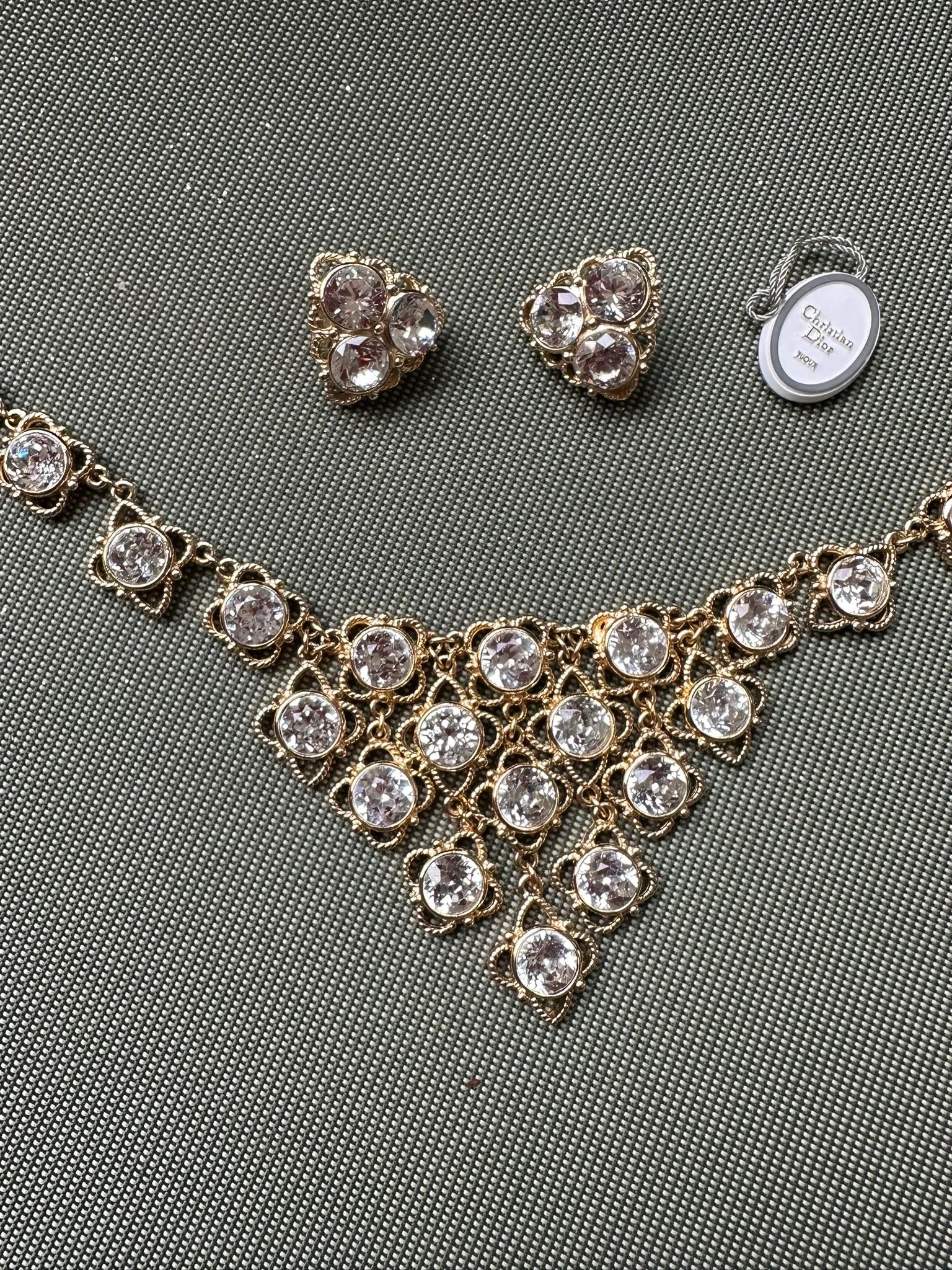 Umwerfendes Dior Schmuckset Vintage, neu | LOOP-Marktplatz