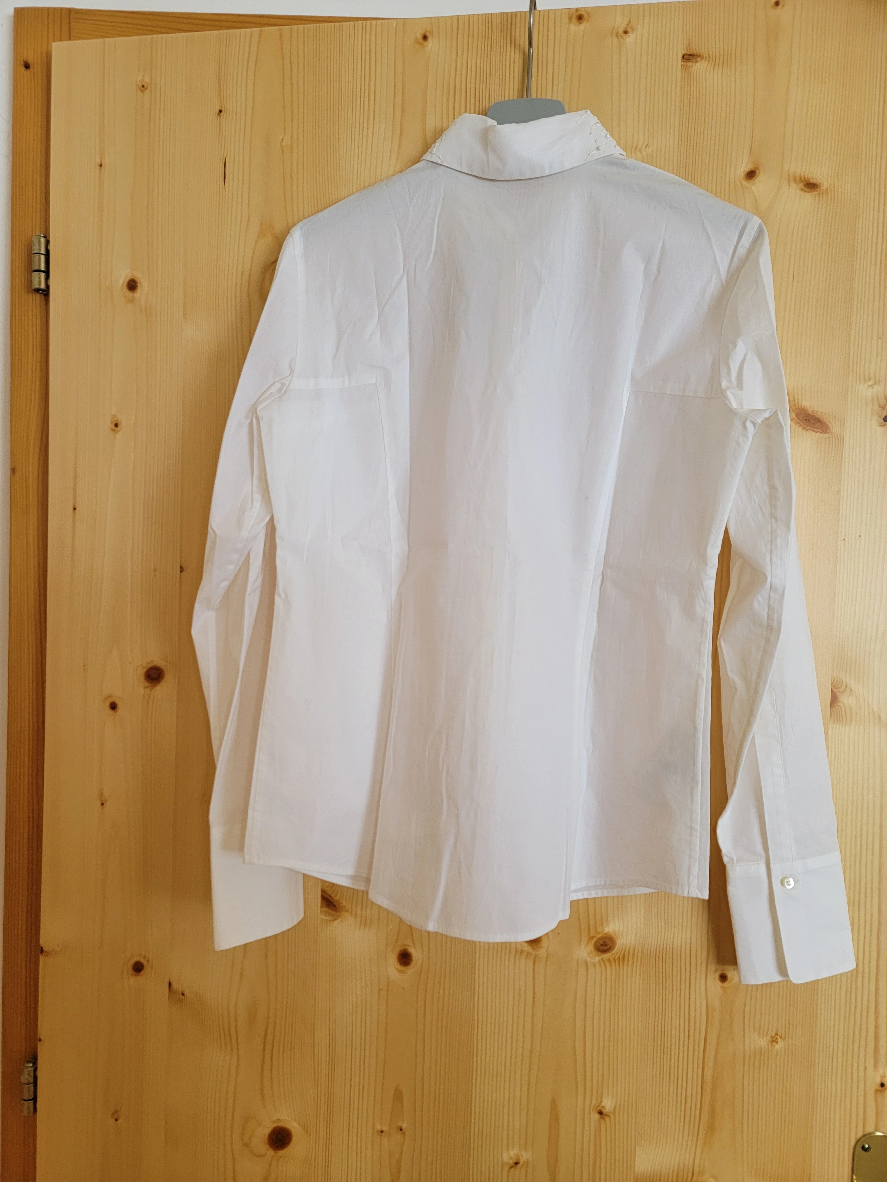 Hugo Boss Bluse mit Kragen-Stickerei | LOOP-Marktplatz