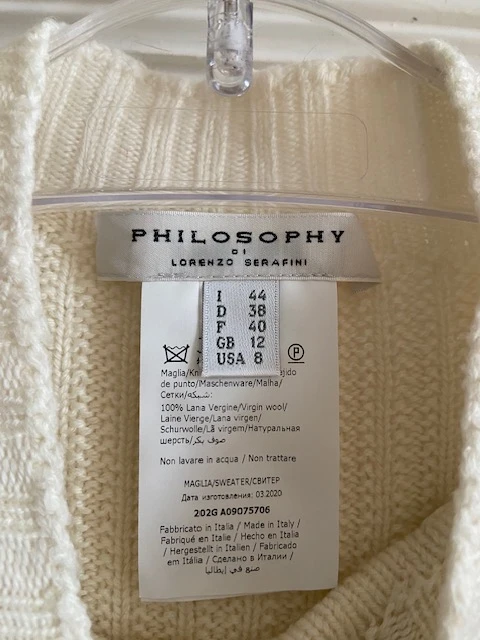 Philosophy di Lorenzo Serafini Sweater | LOOP-Marktplatz