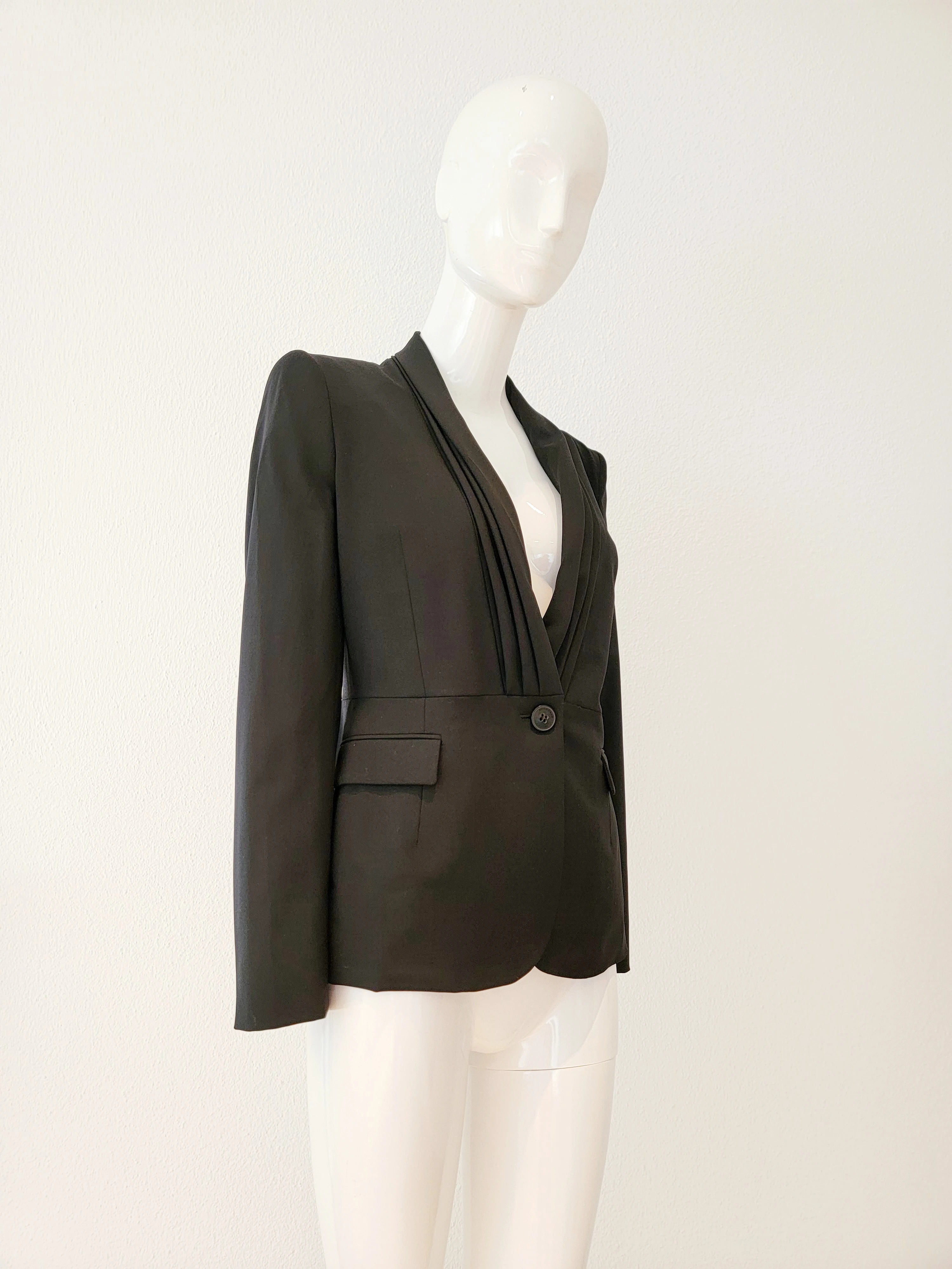 Burberry Blazer mit gerafftem Revers | LOOP-Marktplatz