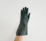 Neuwertige Alaïa Handschuhe mit Ösen