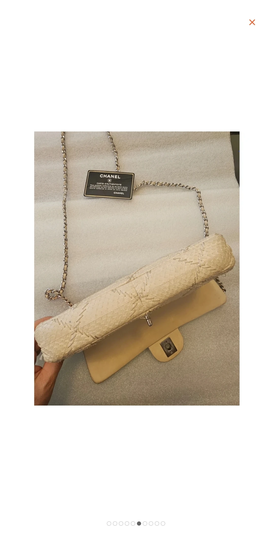 CHANEL Vintage Exotic leather Flap Bag | LOOP Marketplace