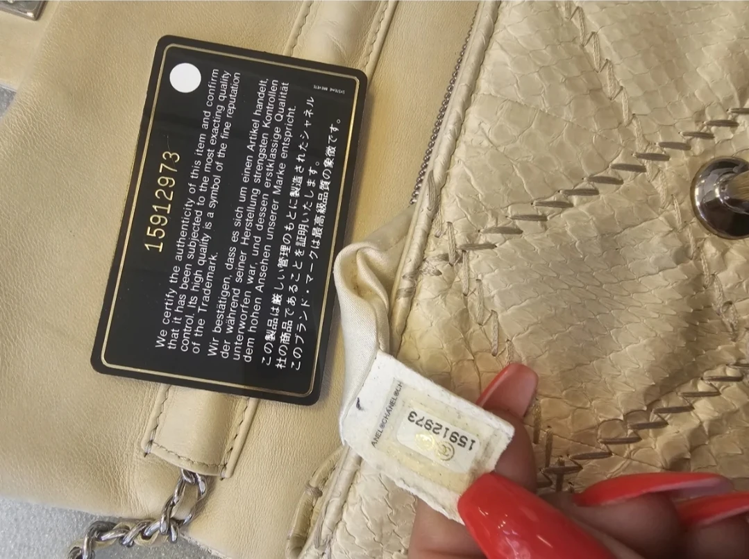 CHANEL Vintage Exotic leather Flap Bag | LOOP Marketplace