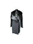 Plein Sud Wool.Coat with Fur Vest