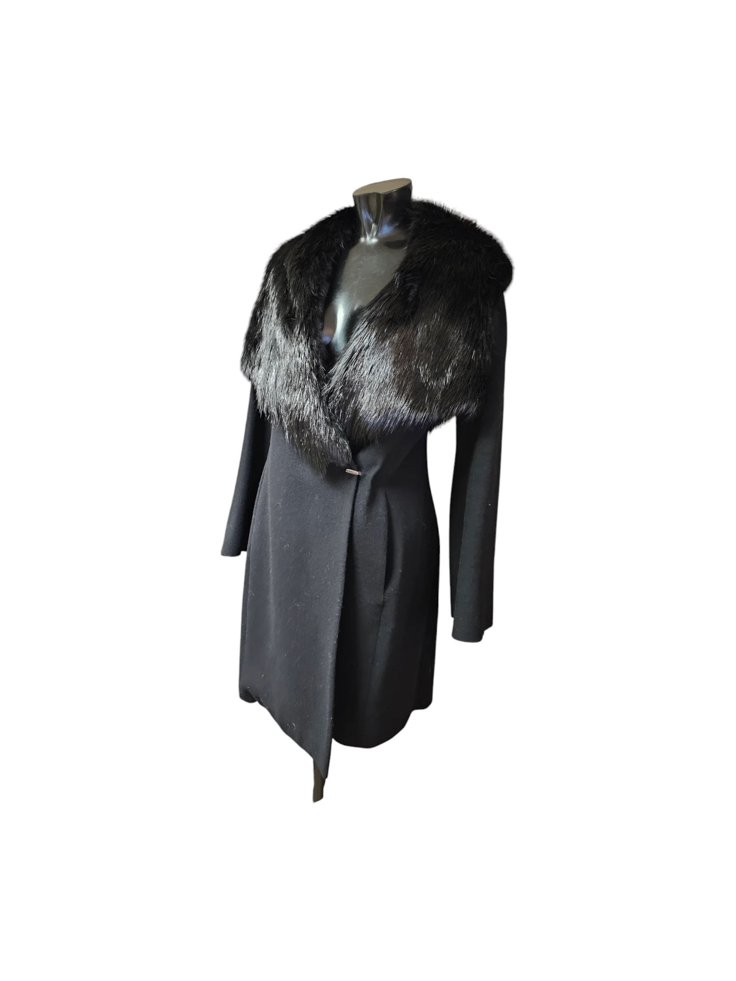 Plein Sud Wool.Coat with Fur Vest | LOOP Marketplace