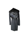 Plein Sud Wool.Coat with Fur Vest
