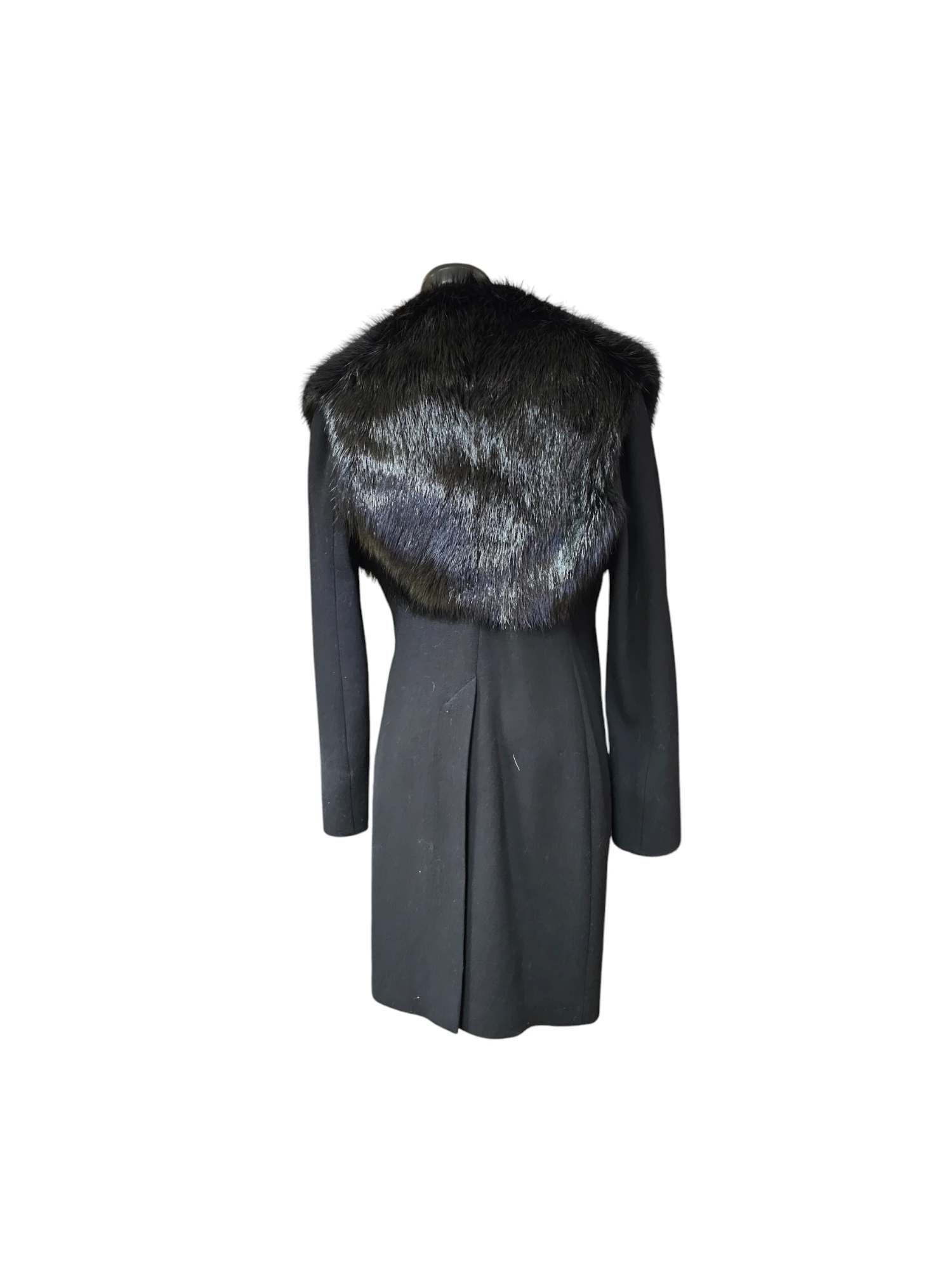 Plein Sud Wool.Coat with Fur Vest | LOOP Marketplace