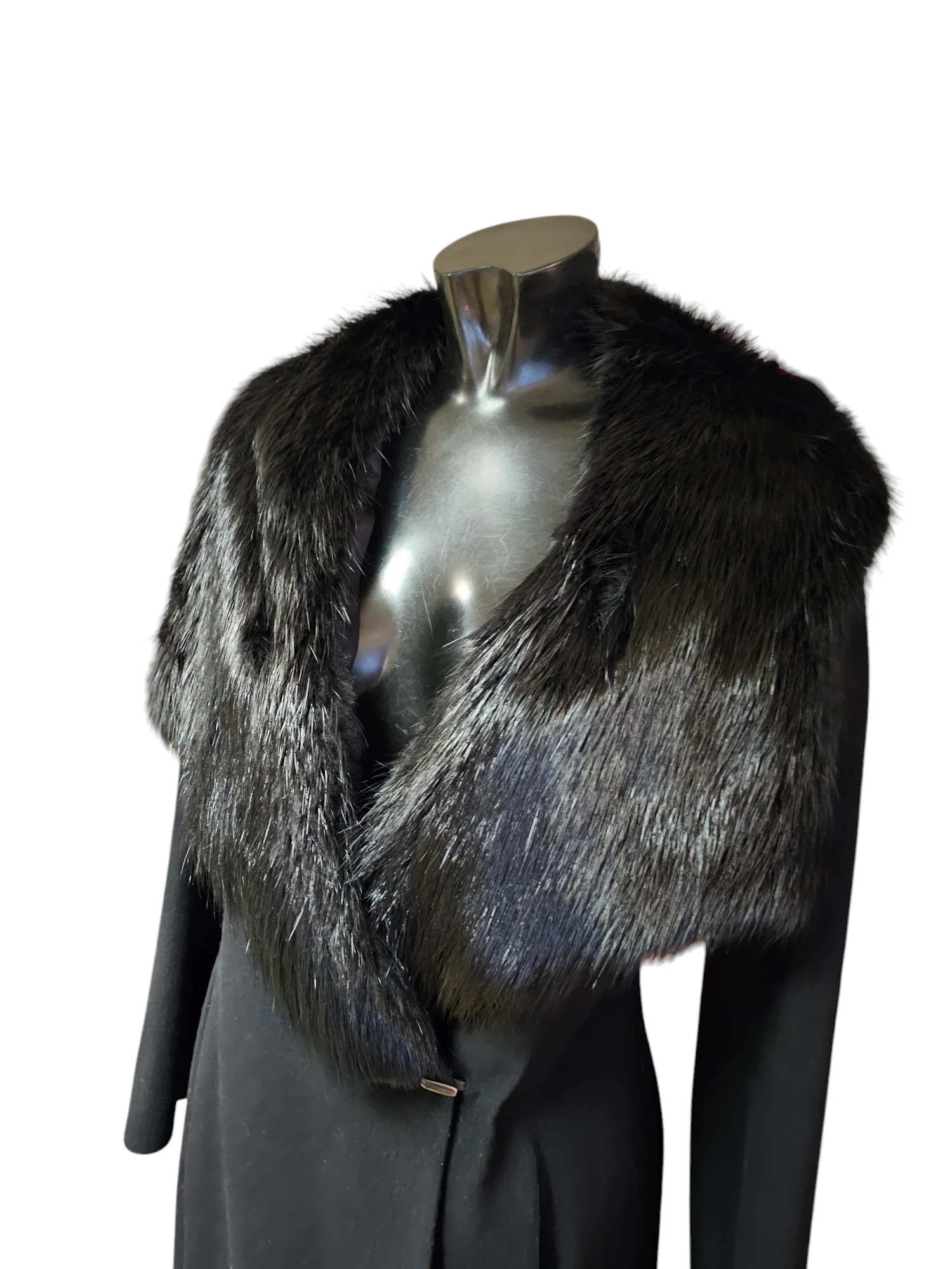 Plein Sud Wool.Coat with Fur Vest | LOOP Marketplace