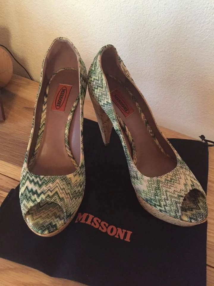 Missoni Peep Toes | LOOP Marketplace