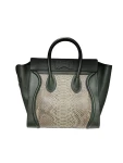 Celine Python Mini Luggage Bag