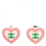 Chanel “Sugar Candy” Heart Earrings