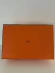 Hermès Sandalen Eris 90 Orange Brulee