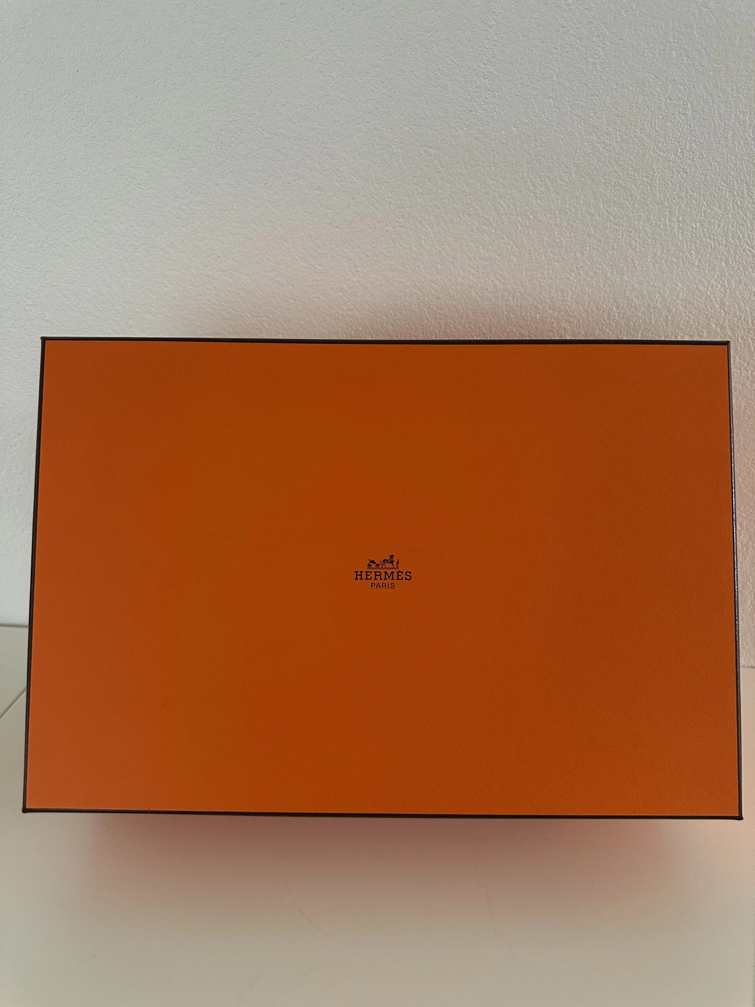 Hermès Sandalen Eris 90 Orange Brulee | LOOP Marketplace