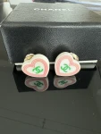 Chanel “Sugar Candy” Heart Earrings