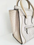 Celine Micro Luggage Bag Python