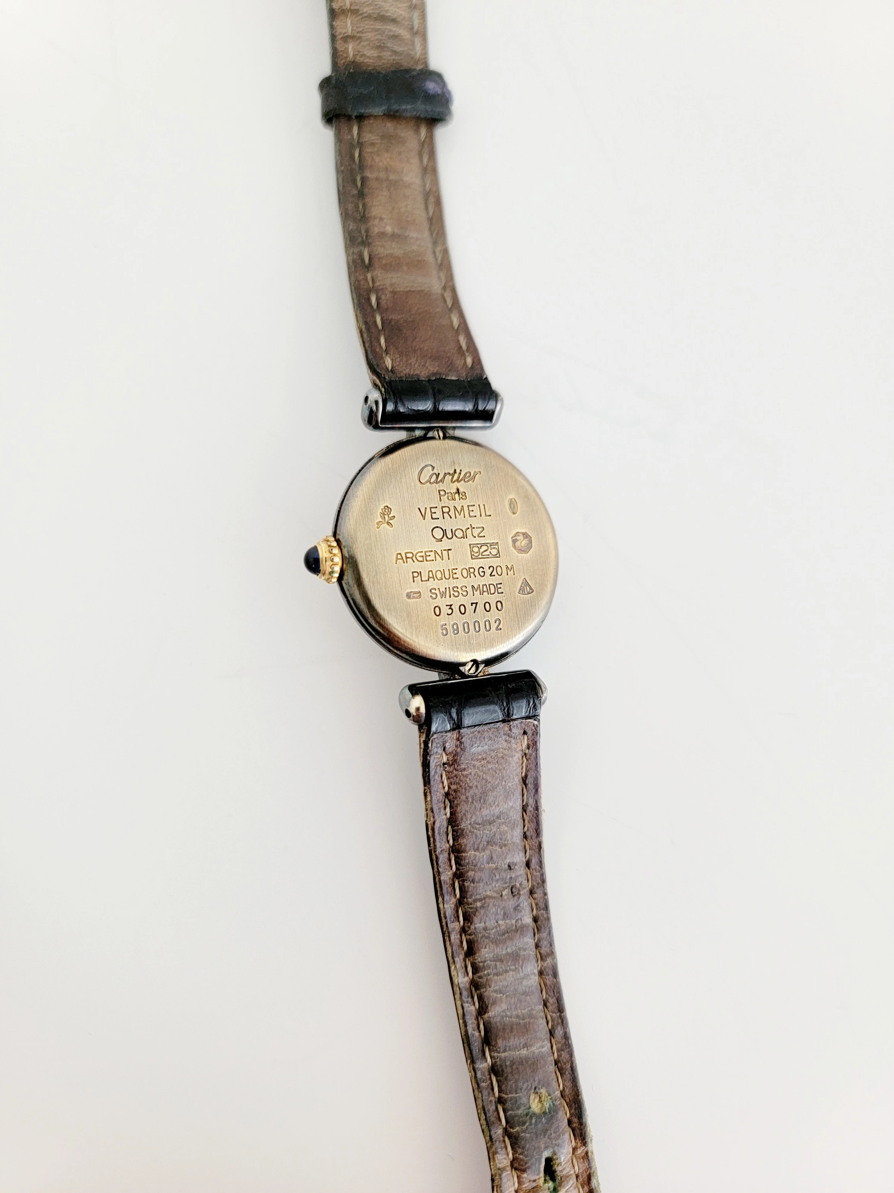 Cartier "Must de Cartier" Vintage Uhr | LOOP-Marktplatz