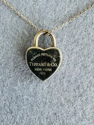 Tiffany & Co. Halskette Vorhängeschloß | LOOP-Marktplatz