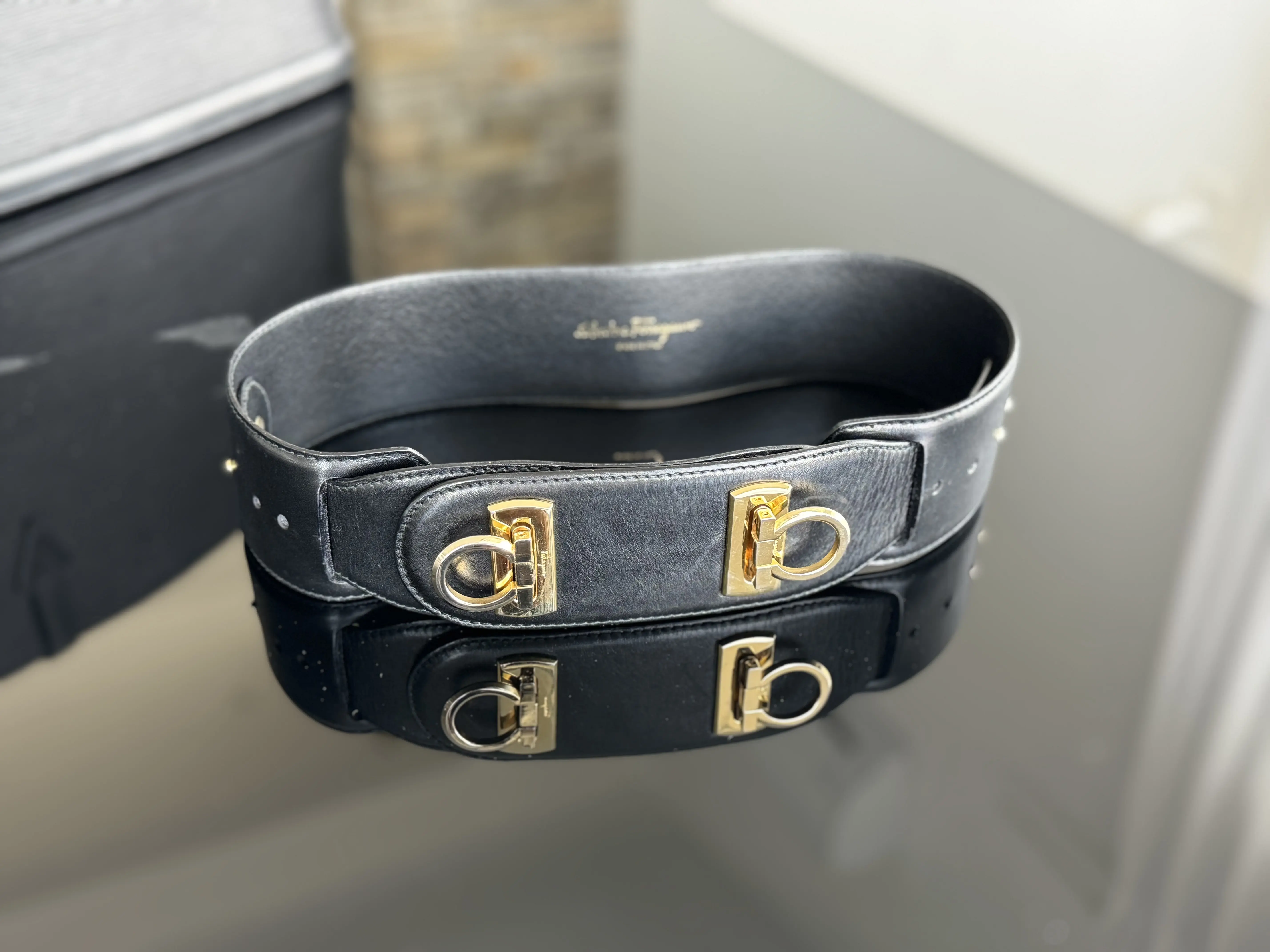 Ferragamo Taillen-Gürtel | LOOP-Marktplatz