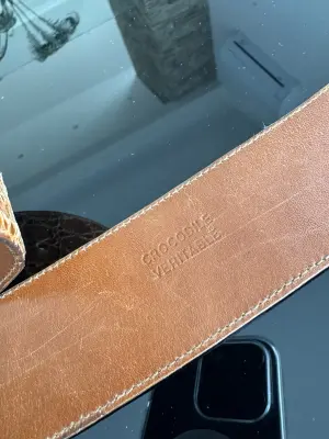 Prada Taillen-Gürtel, Alligator-Leder | LOOP Marketplace