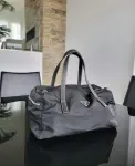 Kleine Prada Nylon Bowling Tasche
