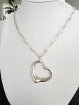 Tiffany & Co. Open Heart Halskette