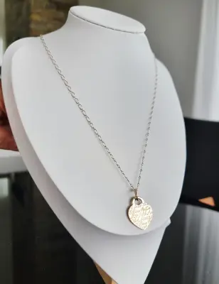 Lange Tiffany & Co. Halskette mit Herz | LOOP Marketplace