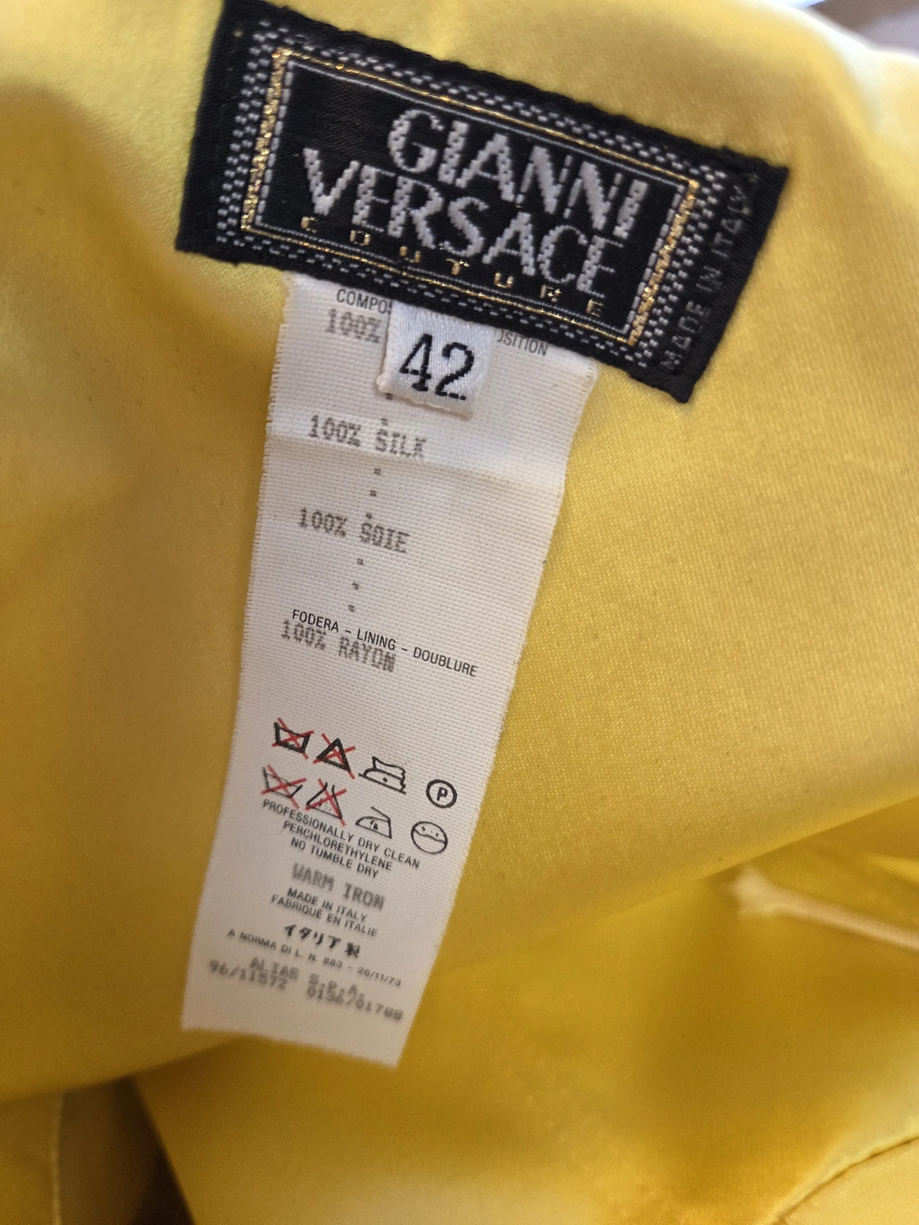 Gianni Versace Silk Dress | LOOP Marketplace