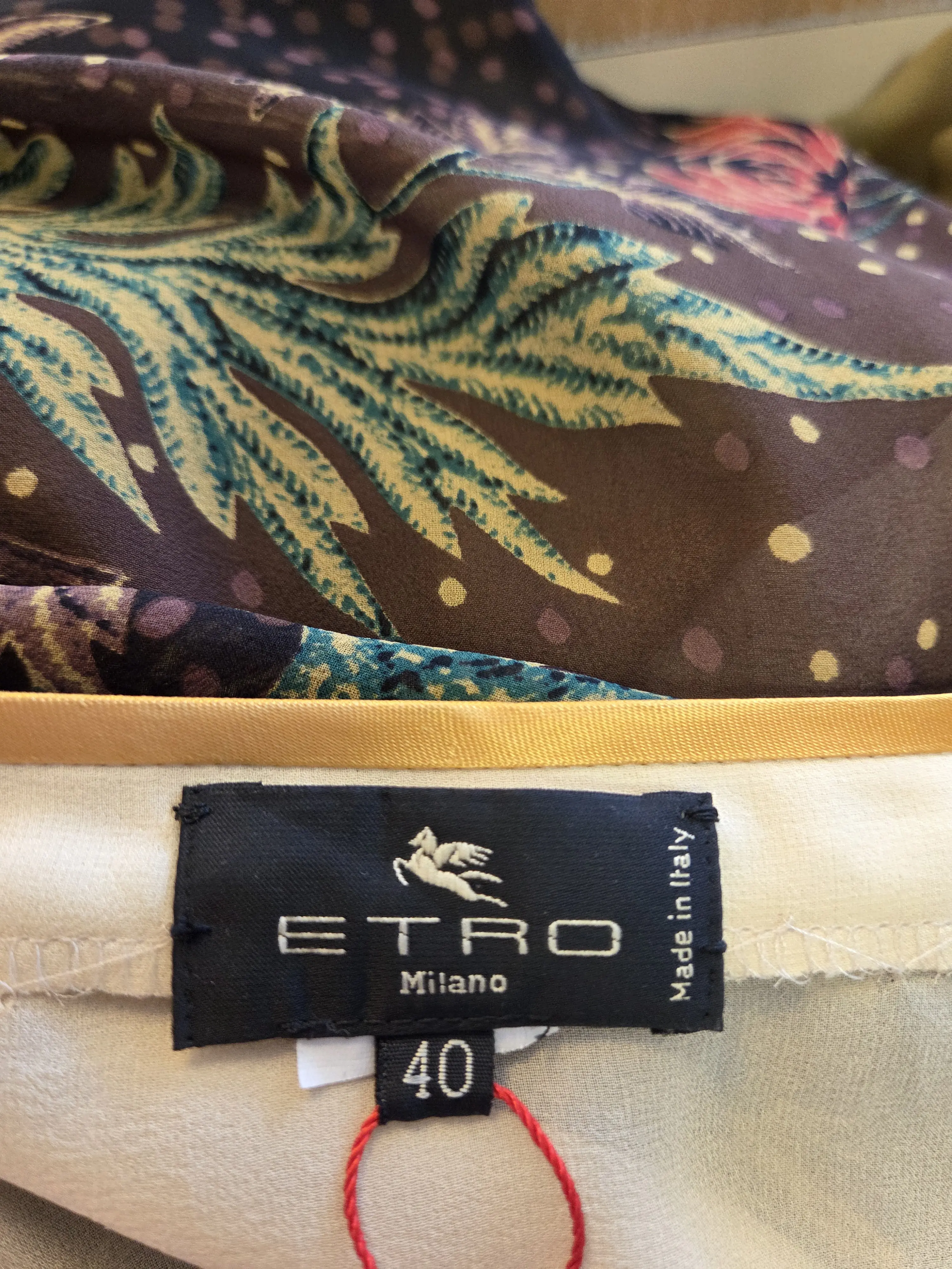 ETRO silk skirt | LOOP Marketplace